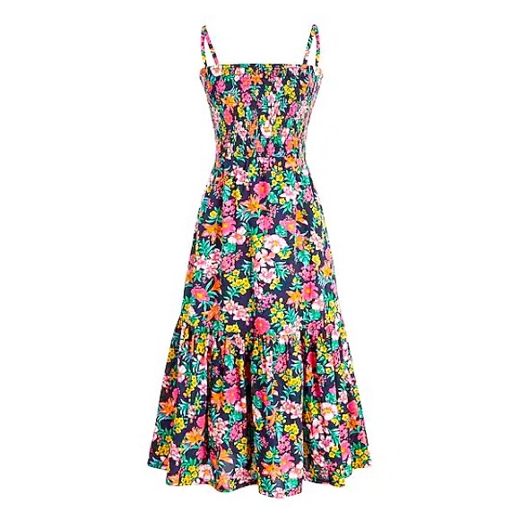 J. Crew Dresses & Skirts - NWT J. Crew Floral Midi Dress Size L